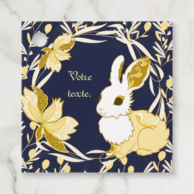 Étiquettes Cadeau Coco le lapin (Devant)