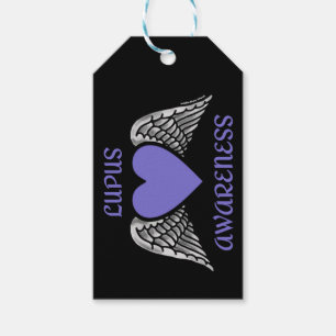 Étiquettes-cadeau Coeur/Ailes...Lupus Tags cadeaux