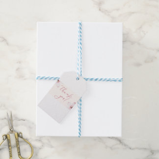 Étiquettes-cadeau Cœur reconnaissant : Merci pour votre amour et vot