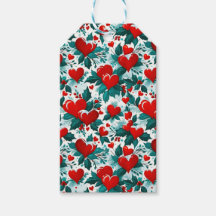 Coeurs de Noël rouges neige et Holly