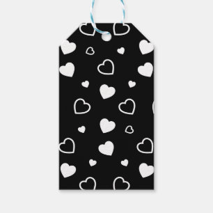 Étiquettes-cadeau Coeurs stylisés motif 5