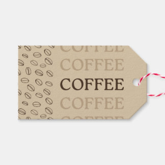 Étiquettes-cadeau Coffee Gift Tag – Retro Coffee Beans