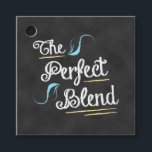 Étiquettes Cadeau Coffee Shop Chalkboard Le Mélange Parfait<br><div class="desc">Cette étiquette de faveur en tableau noir est destinée à la mariée et à l'époux qui aiment leur café. De style café, il est décoré avec une typographie vintage de style craie. Au premier plan, l'expression "The Perfect Blend", un jeu ironique sur le thème du design. Sur le dos sont...</div>