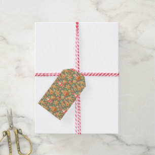Étiquettes-cadeau Collage de Noël