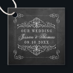 Étiquettes Cadeau Collection de Mariages Ornate Chalkboard<br><div class="desc">Dites merci en style avec ces élégantes étiquettes de mariage style tableau noir. Le design est facile à personnaliser avec votre propre libellé et votre famille et vos amis seront ravis de voir ces étiquettes fabuleuses. Les éléments mariages correspondants se trouvent dans la collection.</div>