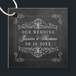 Étiquettes Cadeau Collection de Mariages Ornate Chalkboard<br><div class="desc">Dites merci en style avec ces élégantes étiquettes de mariage style tableau noir. Le design est facile à personnaliser avec votre propre libellé et votre famille et vos amis seront ravis de voir ces étiquettes fabuleuses. Les éléments mariages correspondants se trouvent dans la collection.</div>