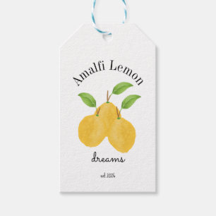 Étiquettes-cadeau Collection Lemon Bloom
