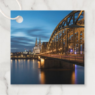 Étiquettes Cadeau Cologne Allemagne