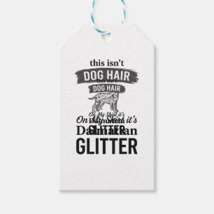 Étiquettes-cadeau Conception de citation de cheveux de chien drôle d