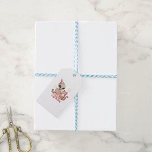 Étiquettes-cadeau Conception de fête d'anniversaire d'alien mignon