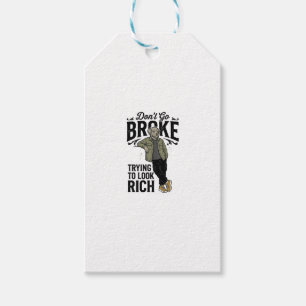 Étiquettes-cadeau Conception de T-shirt de chien vintage avec des vi