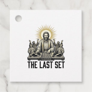 Étiquettes Cadeau Conception de t-shirt vintage religieux DJ The Las