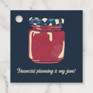 Étiquettes Cadeau Consultant, Petite Entreprise Jam Marketing