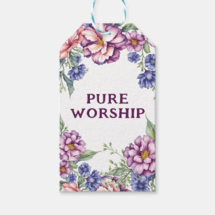Étiquettes-cadeau Convention Pure Worship 2025 JW