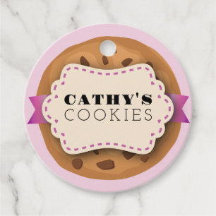 Étiquettes Cadeau COOKIE BAKERY VENDRE PERSONNALISER Baking Baking G