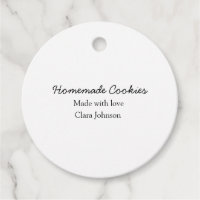 Cookiers faits maison ajouter votre nom de texte j