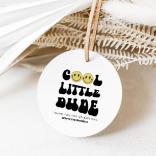 Étiquettes Cadeau Cool Little Dude   Boys Rad 5e anniversaire