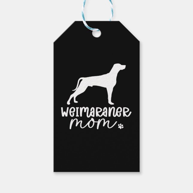 Étiquettes-cadeau Corgi Maman (Devant)
