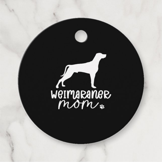 Étiquettes Cadeau Corgi Maman (Devant)