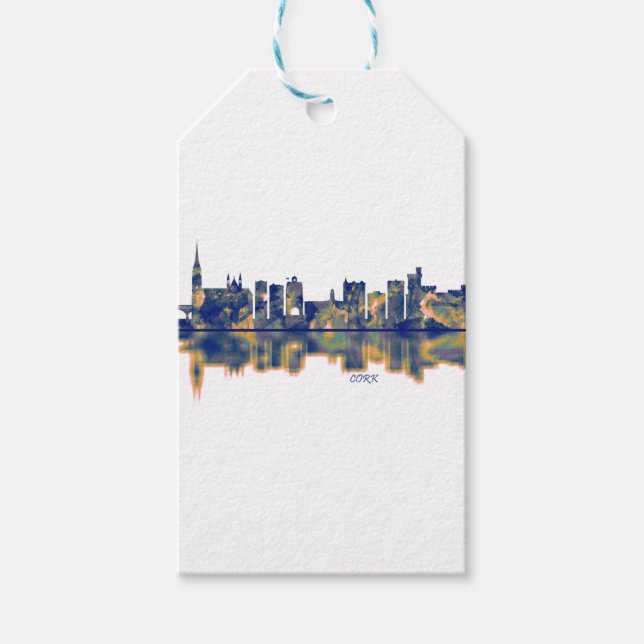 Étiquettes-cadeau Cork Skyline (Devant)