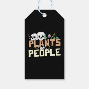 Étiquettes-cadeau Costume d'Halloween plantes pas les gens halloween
