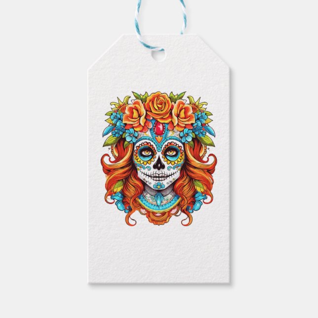 Étiquettes-cadeau Costume d'Halloween pour hommes et femmes - La Cat (Devant)