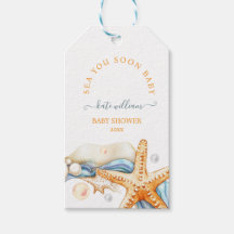 Côte chic mer bleue à bientôt Cadeau Baby Shower
