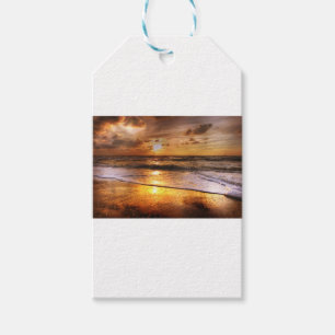 Étiquettes-cadeau Coucher du soleil