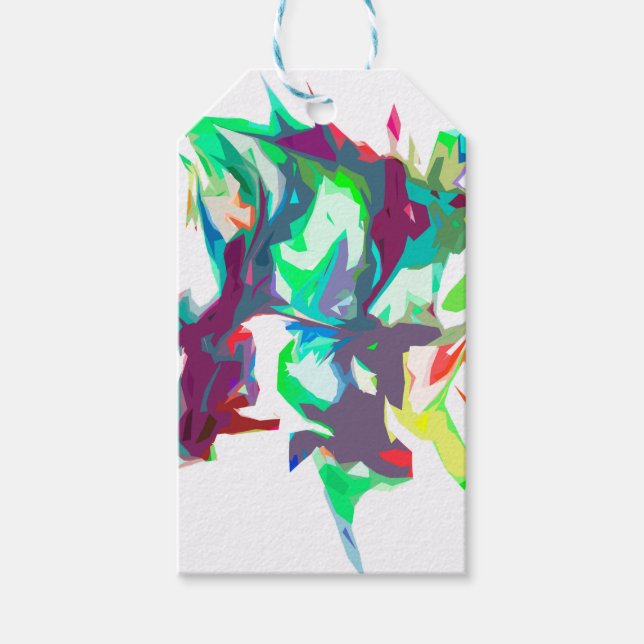Étiquettes-cadeau Couleurs mixtes (Devant)