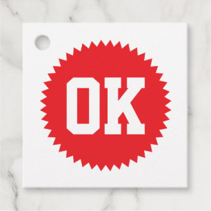 Étiquettes Cadeau Coupe de qualité correcte