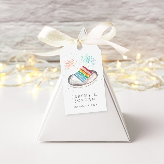 Étiquettes-cadeau Couple d'amour personnalisé Favoriser (Créateur téléchargé)