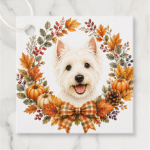 Couronne d'automne Westie
