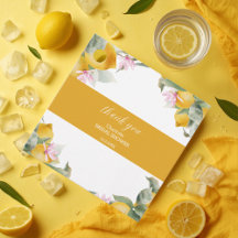 Couronne de Citron "Main Squeeze" pour une Baby Sh