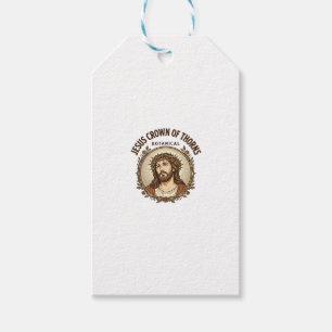 Étiquettes-cadeau Couronne d'épines de Jésus Couronne d'épines botan