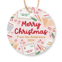 Courrier et lettres de vacances à Père Noël - Joye
