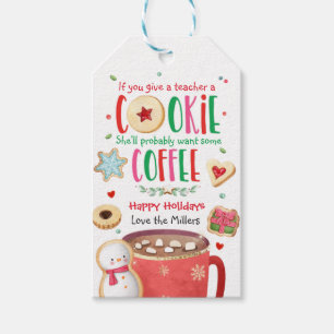 Étiquettes-cadeau Coworker Employé Entreprise Appréciation de vaca