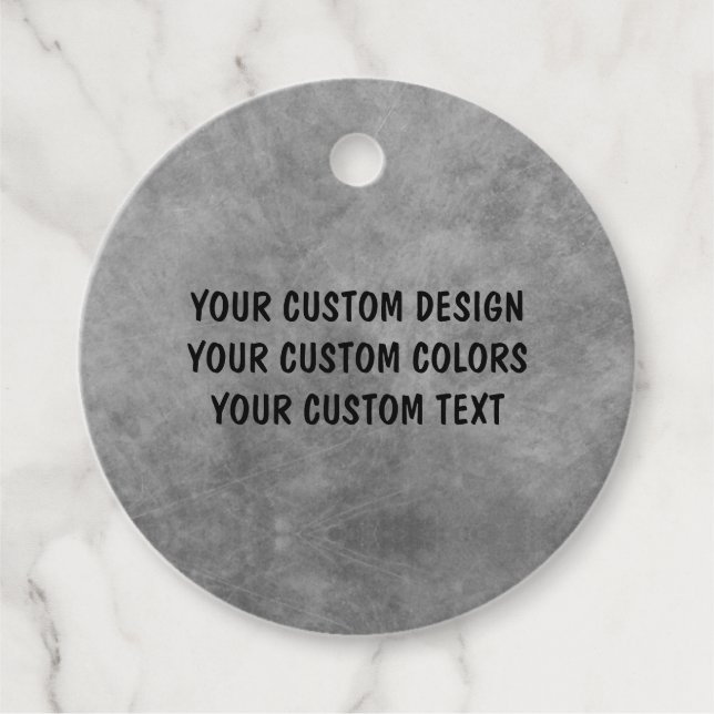 Étiquettes Cadeau Create Your Own Custom Personalized (Devant)