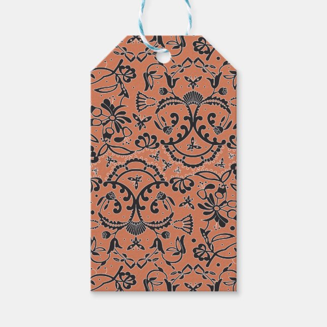 Étiquettes-cadeau Création de broderies de Crochet 2 (Devant)
