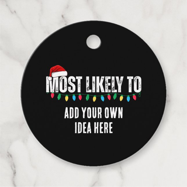 Étiquettes Cadeau 😂 créer un drôle le plus susceptible d'être citée (Devant)