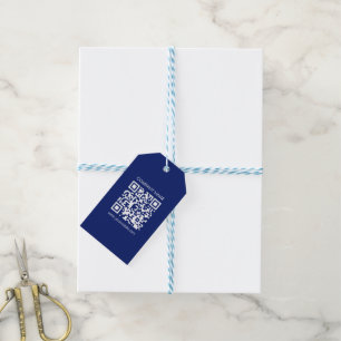Étiquettes-cadeau Créez un code QR instantanément   Design simple mo