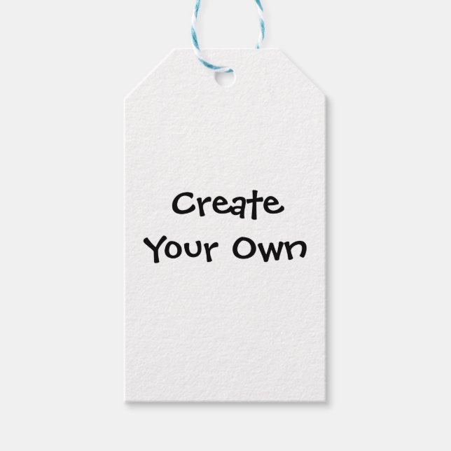 Étiquettes-cadeau Créez votre propre (Devant)