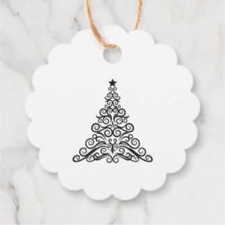 Étiquettes Cadeau Créez Votre Propre Arbre De Noël Personnalisé Et S