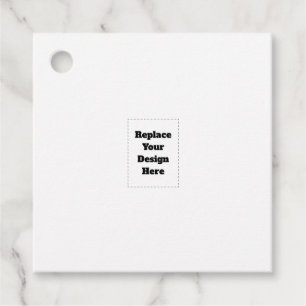 Étiquettes Cadeau Créez votre propre blanc