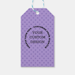 Étiquettes-cadeau Créez Votre Propre Design Personnalisé