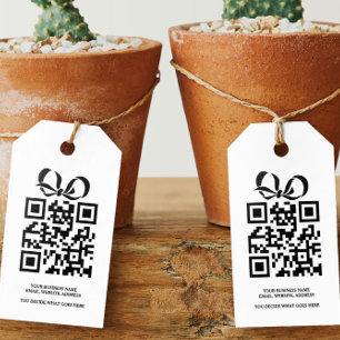 Étiquettes-cadeau Créez votre propre entreprise de code QR personnal
