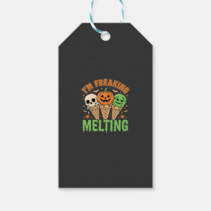 Étiquettes-cadeau Crème Glacée Fondante Halloween