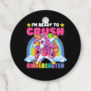 Étiquettes Cadeau Crush Kindergarten