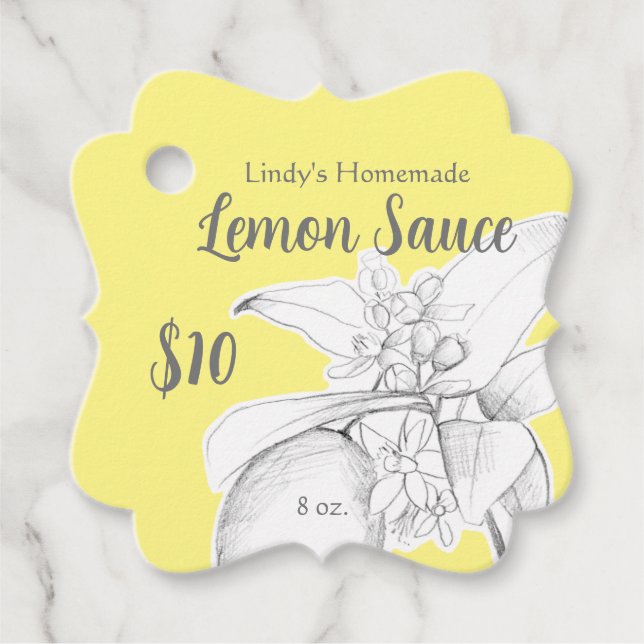 Étiquettes Cadeau Cuisine de cuisine Conditionnement Canning Prix de (Devant)