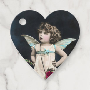 Étiquettes Cadeau Cupidon en colère