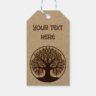 Étiquettes-cadeau Customisez votre arbre de vie